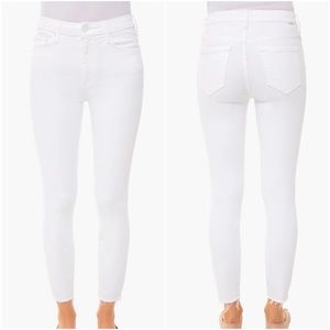 NWT Mother Looker Ankle Fray